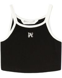 Palm Angels - Monogram Tank Top Off - Lyst