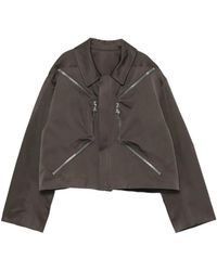 Rick Owens - Zip Blixa Mac Jacket - Lyst