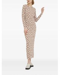 Résumé - Checked Midi Dress - Lyst