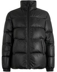 Philipp Plein - Leather Puffer Jacket Late Checkout - Lyst