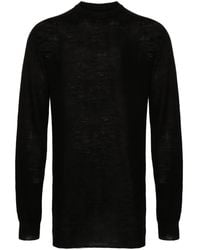 Rick Owens - Fine-Knit Virgin Wool Sweater - Lyst