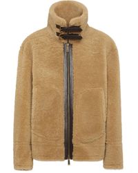 DSquared² - Jacke Aus Faux Shearling - Lyst