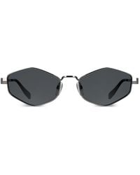KARL LAGERFELD - Geometric-Frame Sunglasses - Lyst