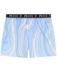 PUCCI - Marmo-Print Boxer Shorts - Lyst