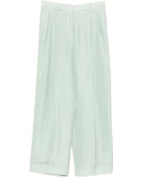 Fabiana Filippi - Pleated Wide-Leg Trousers - Lyst