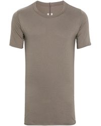 Rick Owens - Basic T-Shirt aus Bio-Baumwolle - Lyst
