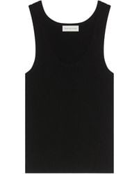 Dries Van Noten - Rib Knit Tank Top - Lyst