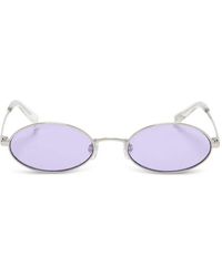 Le Specs - Love Train Oval-Frame Sunglasses - Lyst