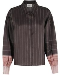 Alysi - Camisa A Rayas - Lyst