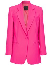 Pinko - Notch-Lapels Blazer - Lyst