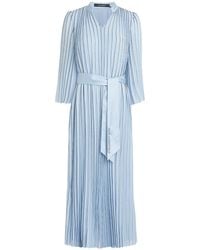 Karl Lagerfeld - Pleated Dress - Lyst