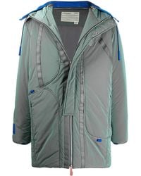 A_COLD_WALL* - Iridescent Padded Coat - Lyst