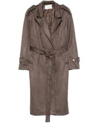 Frankie Shop - Pembroke Belted Double-Breasted Trench Coat - Lyst