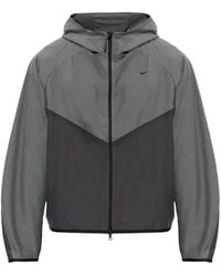 Nike - Chaqueta Tech Con Logo Bordado Y Capucha - Lyst