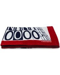 Valentino Printed Beach Towel - Red