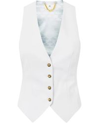Elisabetta Franchi - Button-Fastening Waistcoat - Lyst