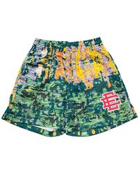 Eric Emanuel - Abstract-Pattern Shorts - Lyst