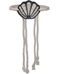 Johanna Ortiz - Movimiento Marítimo Shell-Detail Rope Belt - Lyst