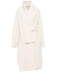 Forme D'expression - Belted-Up Coat - Lyst
