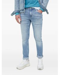 Guess - Logo-Detail Jeans - Lyst