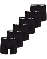 Levi's - Lot De Six Boxers Avec Ceinture À Logo - Lyst