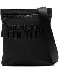 Versace - Logo-print Messenger Bag - Lyst