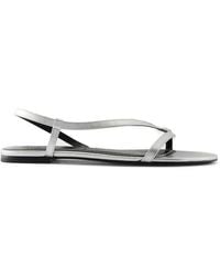 STAUD - Louden Strappy Sandals - Lyst