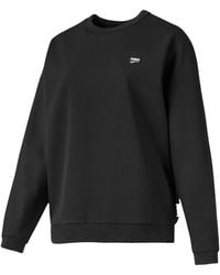 PUMA - Embossed-Logo Crew-Neck Sweatshirt - Lyst