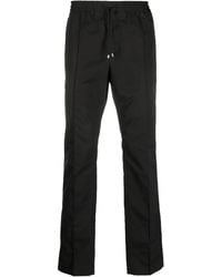 Valentino Garavani - Straight-Leg Drawstring Cotton Trousers - Lyst