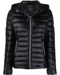 Calvin Klein Chaqueta acolchada con capucha - Negro