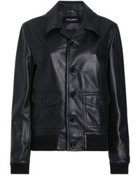 Dolce & Gabbana - Chaqueta Con Cremallera Oculta - Lyst