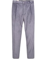 Briglia 1949 - Pleated Corduroy Trousers - Lyst