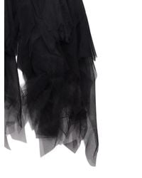 MATIERES FECALES - Haut-Bustier À Superposition En Tulle - Lyst
