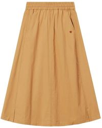 Chocoolate - Jupe Mi-Longue À Taille Élastiquée - Lyst