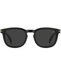 David Beckham - Lunettes De Soleil À Monture Carrée - Lyst
