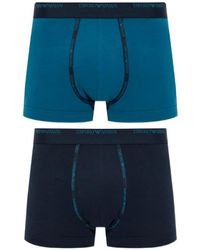 Emporio Armani - Logo-Waistband Boxer Briefs (Set Of Two) - Lyst