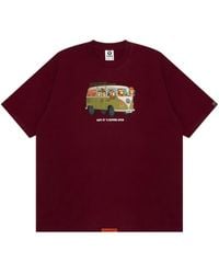 Aape By A Bathing Ape - Graphic-Print T-Shirt - Lyst