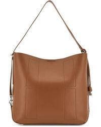 Hogan - Cognac Calf Leather Shoulder Bag - Lyst