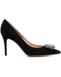 Gianvito Rossi - Jaipur 85mm Suede Pumps - Lyst