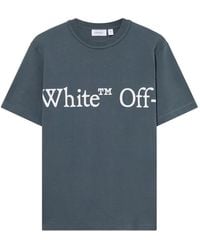 Off-White c/o Virgil Abloh - Bookish Scarf Short Sleeve T-Shirt - Lyst