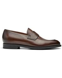 ZEGNA - Leather Loafers - Lyst