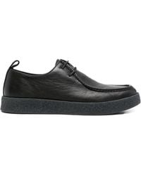 SERGIO MORETTI FIRENZE - Lace-Up Leather Derby Shoes - Lyst