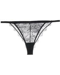 Love Stories - Floral-lace Thong - Lyst