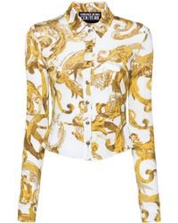 Versace - Watercolour Couture バロッコプリント シャツ - Lyst