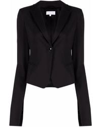 Patrizia Pepe - Single-Breasted Slit-Sleeve Blazer - Lyst