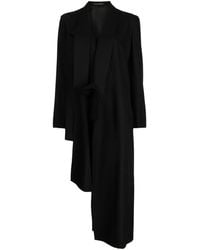 Yohji Yamamoto - Deconstructed Asymmetric Coat - Lyst
