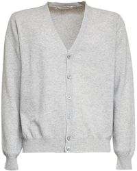 FILIPPO DE LAURENTIIS - Vest Met V-Hals En Ronde Hals - Lyst