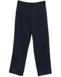 Iceberg - Elasticated-Waist Cotton Trousers - Lyst