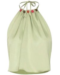 Baobab - Lorena Halterneck Embellished Top - Lyst