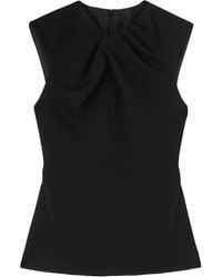 Jil Sander - Pleat-Detailing Sleeveless Top - Lyst